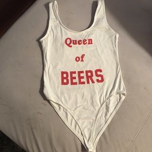 Queen Of Beers Bodysuit
